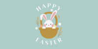Easter Bunny Twitter Post Design