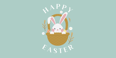 Easter Bunny Twitter Post Image Preview