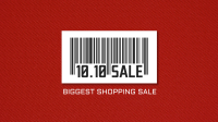 10.10 Sale Barcode Facebook event cover Image Preview