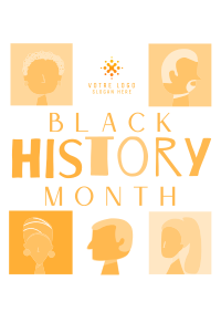 Happy Black History Flyer Design