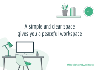 Ideal Workspace Postcard Image Preview