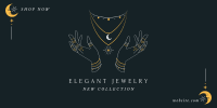 Elegant Jewelry Twitter post Image Preview
