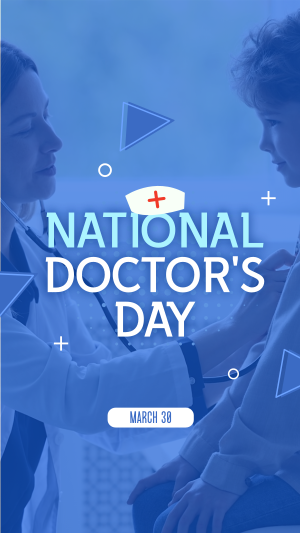National Doctor's Day Facebook story Image Preview