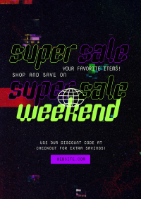 Super Sale Weekend Poster Image Preview