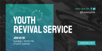 Youth Revival Service Twitter post Image Preview