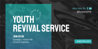 Youth Revival Service Twitter Post Image Preview