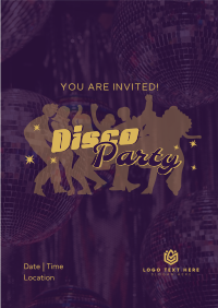 Disco Fever Party Flyer Image Preview