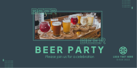 Beer Party Twitter post Image Preview