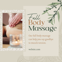 Luxe Body Massage Instagram post Image Preview