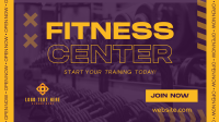 Fitness Training Center Facebook event cover Image Preview