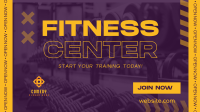 Fitness Training Center Facebook event cover Image Preview