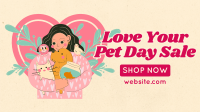 Rustic Love Your Pet Day Animation Design