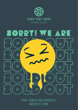 Sorry Sold Out Flyer Image Preview
