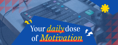 Motivational Podcast Facebook cover Image Preview