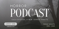 Horror Podcast Twitter post Image Preview