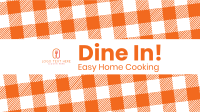 Dine In YouTube Banner Design