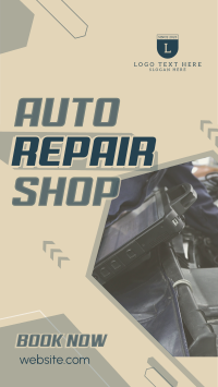 Auto Repair Shop Instagram reel Image Preview