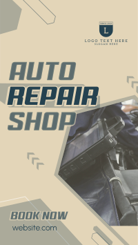 Auto Repair Shop Instagram Reel Preview