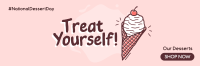 Treat Yourself! Twitter Header Image Preview