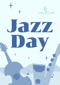 Special Jazz Day Poster Design