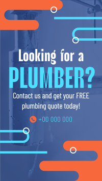 Pipes Repair Service TikTok Video Image Preview