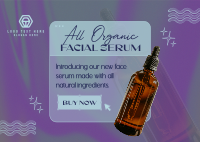 Organic  Skincare Y2K Postcard Image Preview