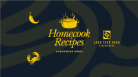 Homemade Recipes YouTube Banner Image Preview