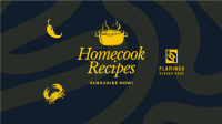 Homemade Recipes YouTube Banner Design