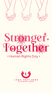 Stronger Together this Human Rights Day YouTube short Image Preview