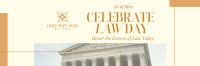 Celebrate Law Twitter Header Design