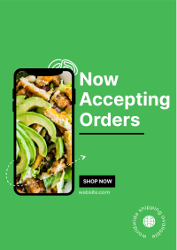 Food Delivery App  Flyer Design