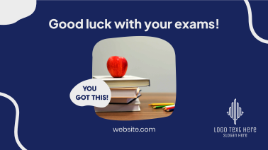Good Luck With Your Exam Facebook event cover