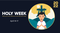 Blessed Week Facebook event cover Image Preview