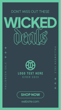 Retro Wicked Deals Instagram Reel Design