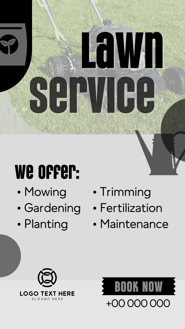 Lawn Care Professional Instagram Story Design