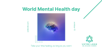 Mental Health Day Facebook Ad Design