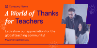 Modern Teachers Day Twitter Post Image Preview