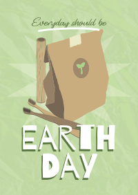 Everyday Earth Day Poster Design