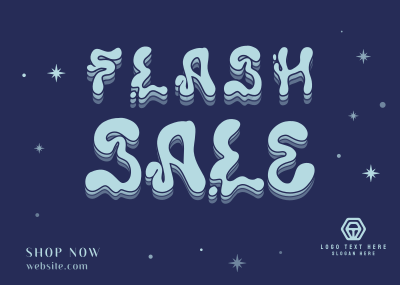 Flash Clearance Sale Postcard Image Preview