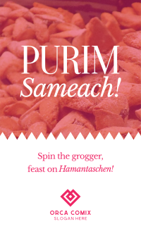 Purim Sameach! Instagram Story Design