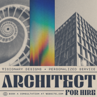 Editorial Architectural Service Instagram Post Design