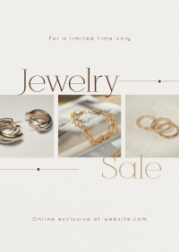 Luxurious Jewelry Sale Flyer Image Preview