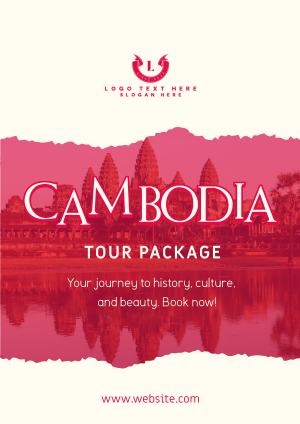 Cambodia Travel Flyer Image Preview