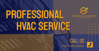 Professional HVAC Services Facebook Ad Design