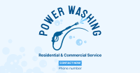 Pressure Washer Services Facebook ad Image Preview