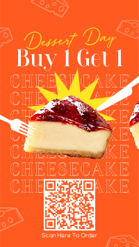 Cheesy Cheesecake YouTube Short Design