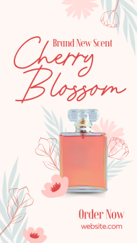Elegant Flowery Perfume Instagram story Image Preview