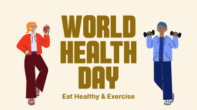 World Health Day Facebook event cover Image Preview