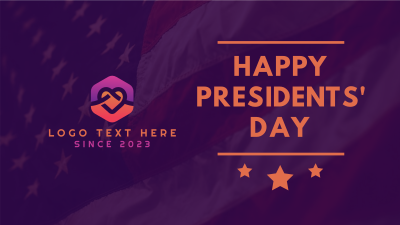 Happy Presidents Day Facebook event cover Image Preview