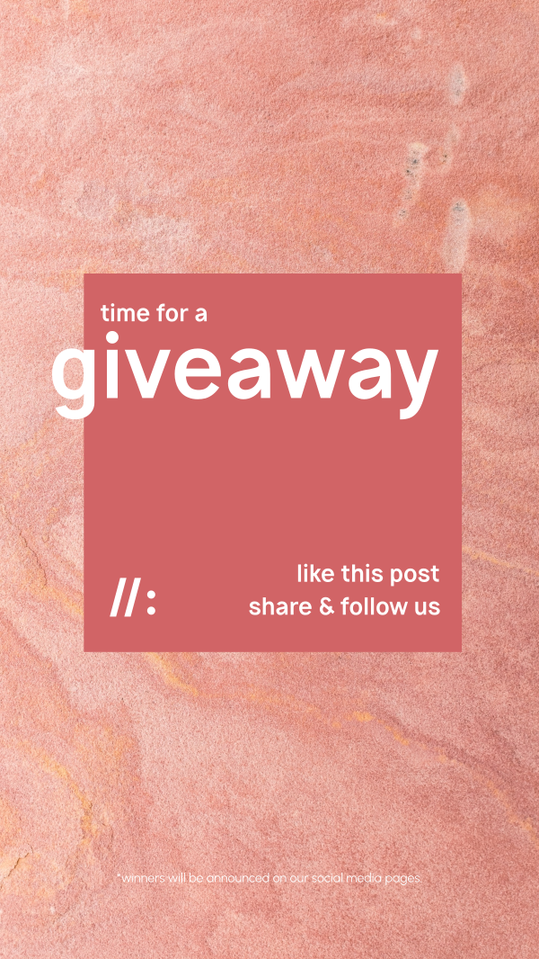 Giveaway Instruction Instagram Story Design Image Preview